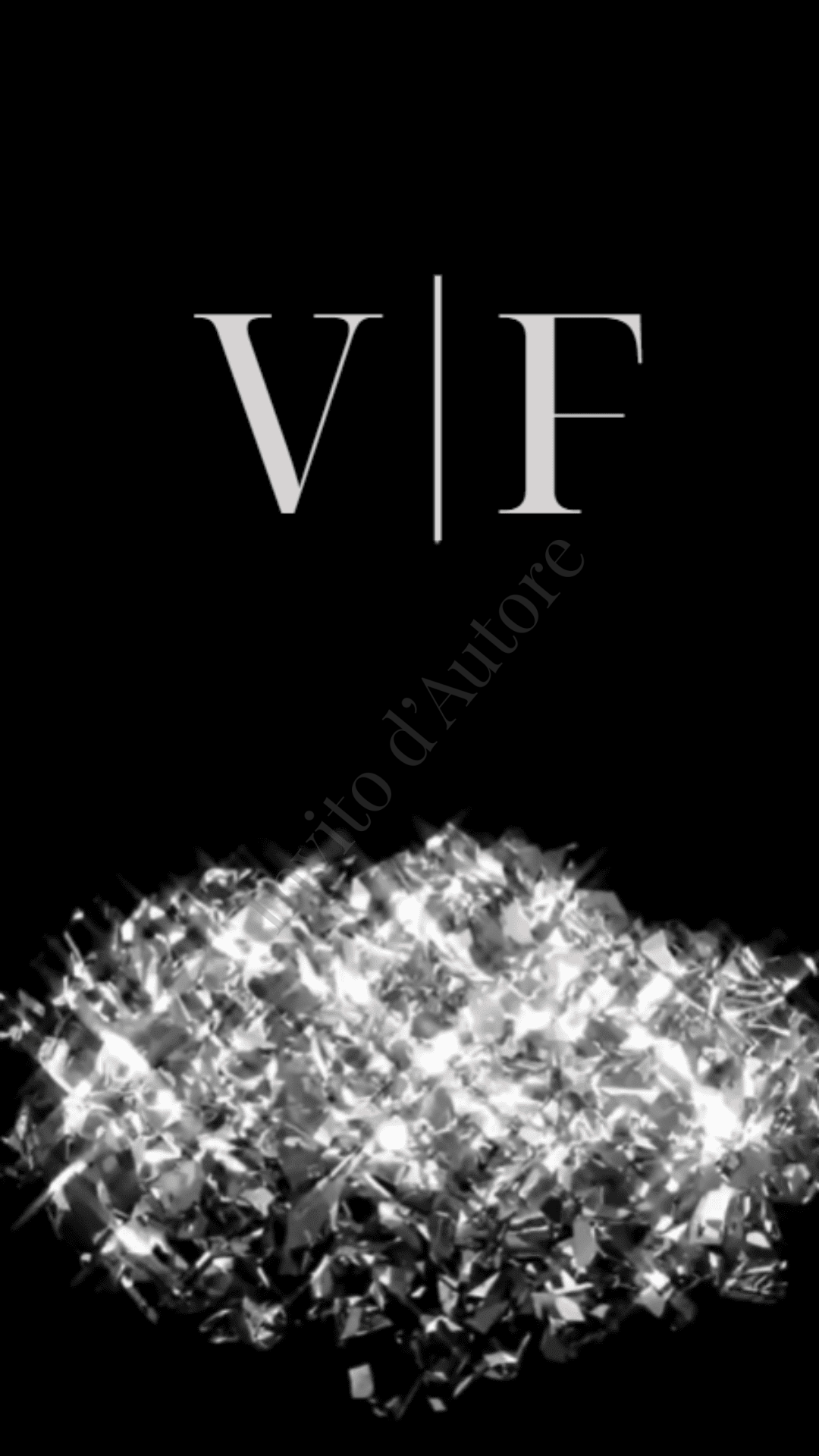 Immagine del prodotto: video invito digitale per matrimonio Extra Lusso Cascata di Diamanti, elegante e personalizzato realizzato da Invito d’autore.